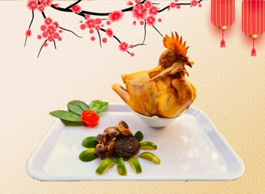 Gà cúng có nhiều ý nghĩa vào dịp tết