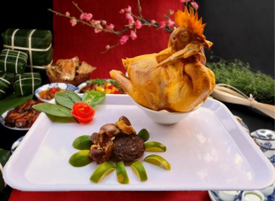 Gà cúng ngày tết của Hoa Gạo shop