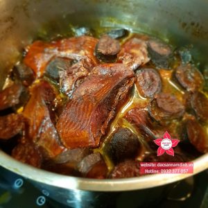 cá kho rượu nếp