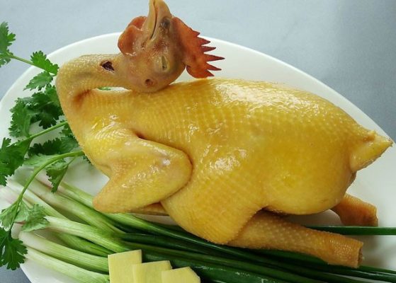 Gà cúng cần phải thật đẹp mắt sau khi luộc
