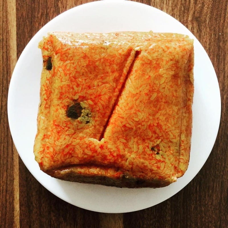 Mua bánh chưng gấc ngon nhất ở Hoa Gạo Food