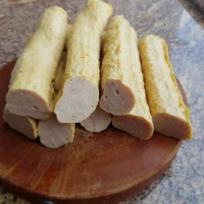 Chả chiên (chả mỡ) là một trong những món ăn tiện lợi