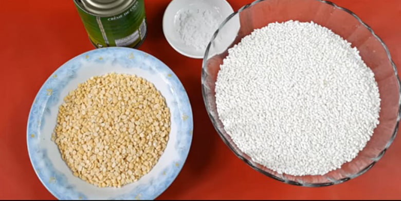 Nguyên liệu nấu xôi đậu xanh
