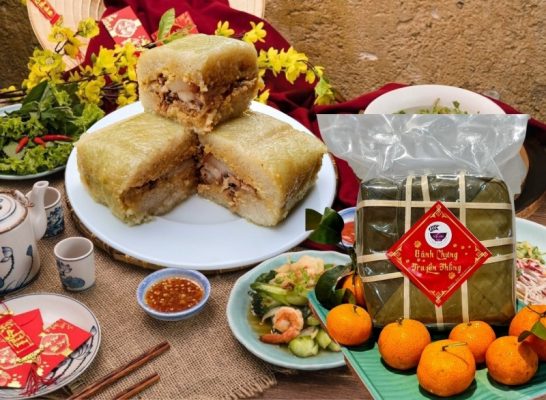 Muốn mua bánh chưng tết ngon thì đến với Hoa Gạo Food