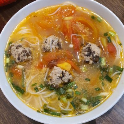 Muốn làm bún mọc nhanh thì đến với Hoa Gạo Food